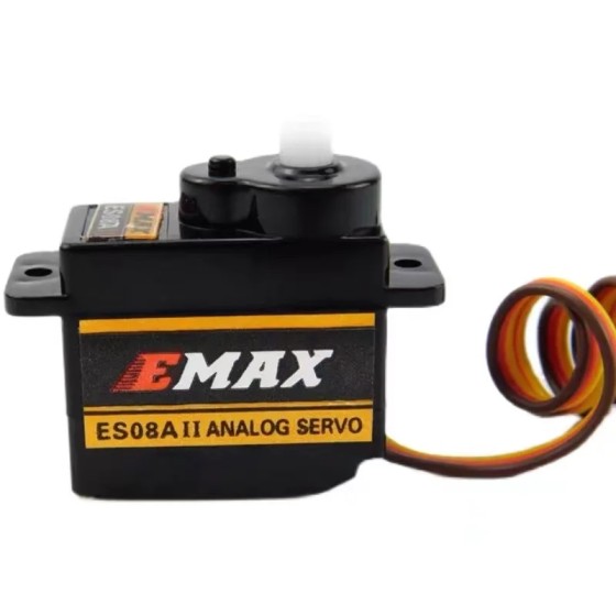 Hot Sales Original EMAX ES08MAII 12g Mini Metal Gear Analog Servo ES08MA II for Rc Car Boat Helicopter Airplane Robot Spare Part